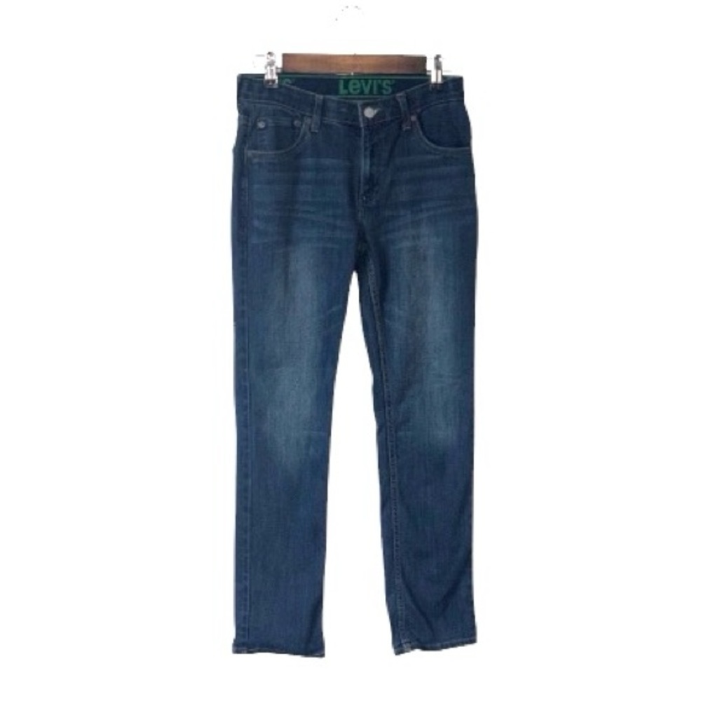 Levi’s 511 Jeans Blue Denim Straight Leg Classic Wash Size Boys 16 R 28x30